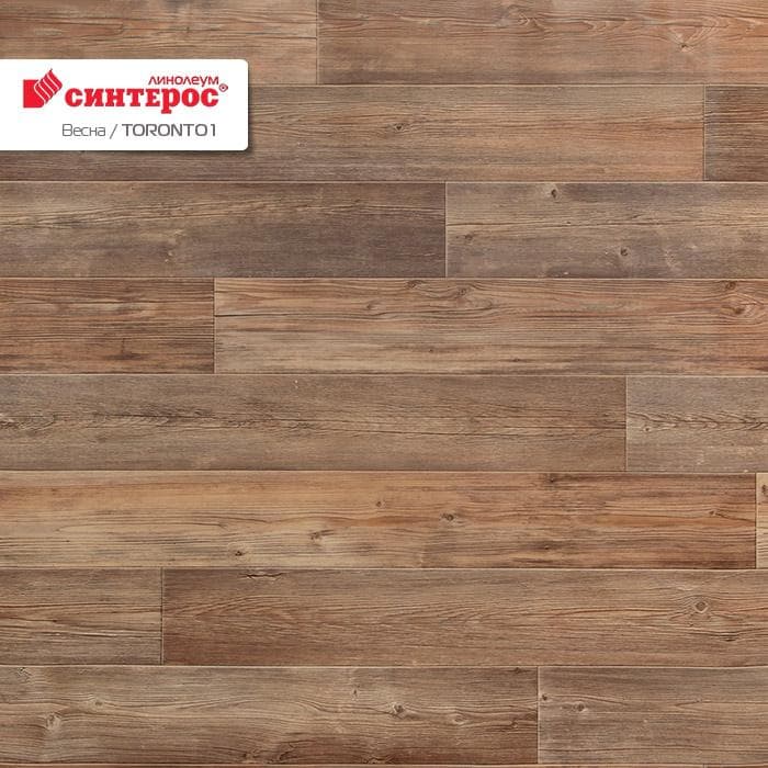 Линолеум бытовой "Синтерос" Весна Toronto 1 (1,5м) — купить в Нефтеюганске
