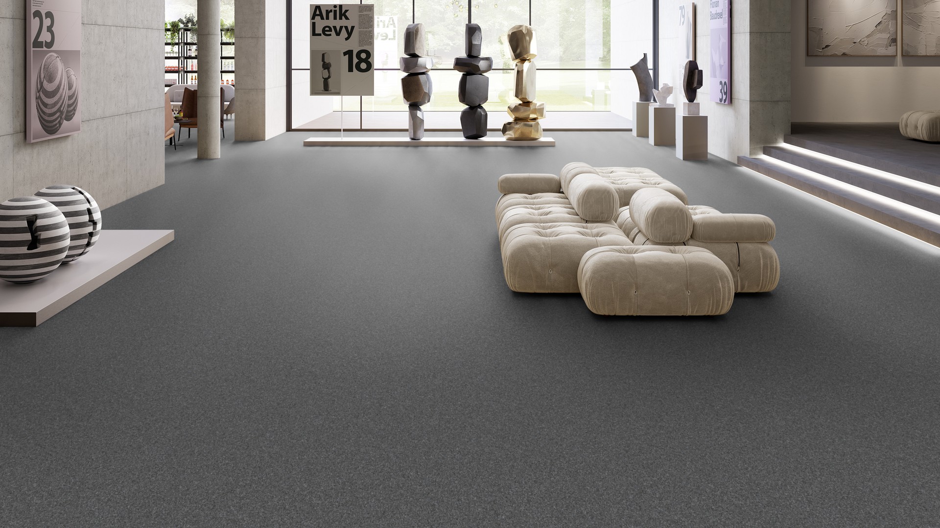 Ковровая плитка Medusa Tile 98 (500*500*5 мм) — купить в Нефтеюганске