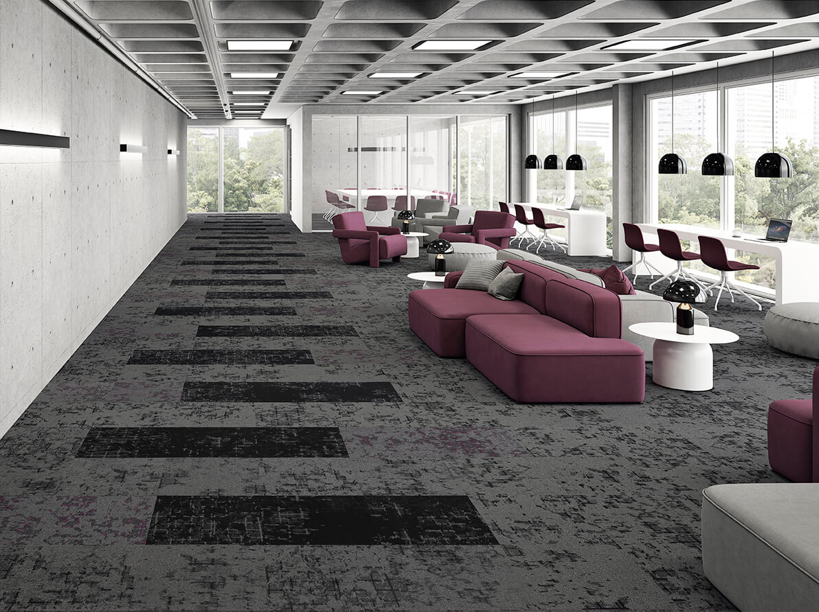 Ковровая плитка Macro Tile 97 (500*500*5 мм) — купить в Нефтеюганске