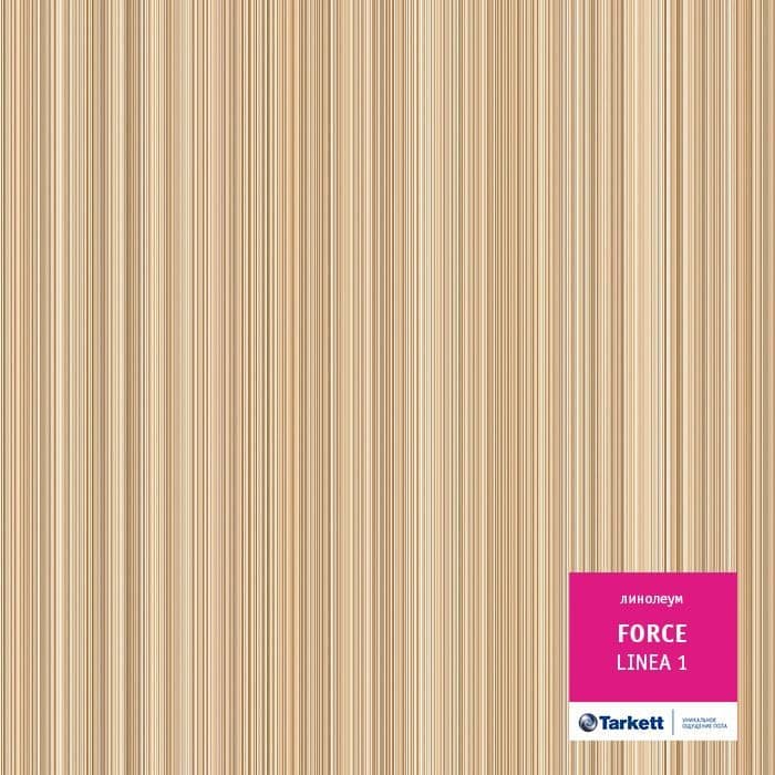Линолеум полукоммерческий "Tarkett" Force Linea 1 (3м) — купить в Нефтеюганске