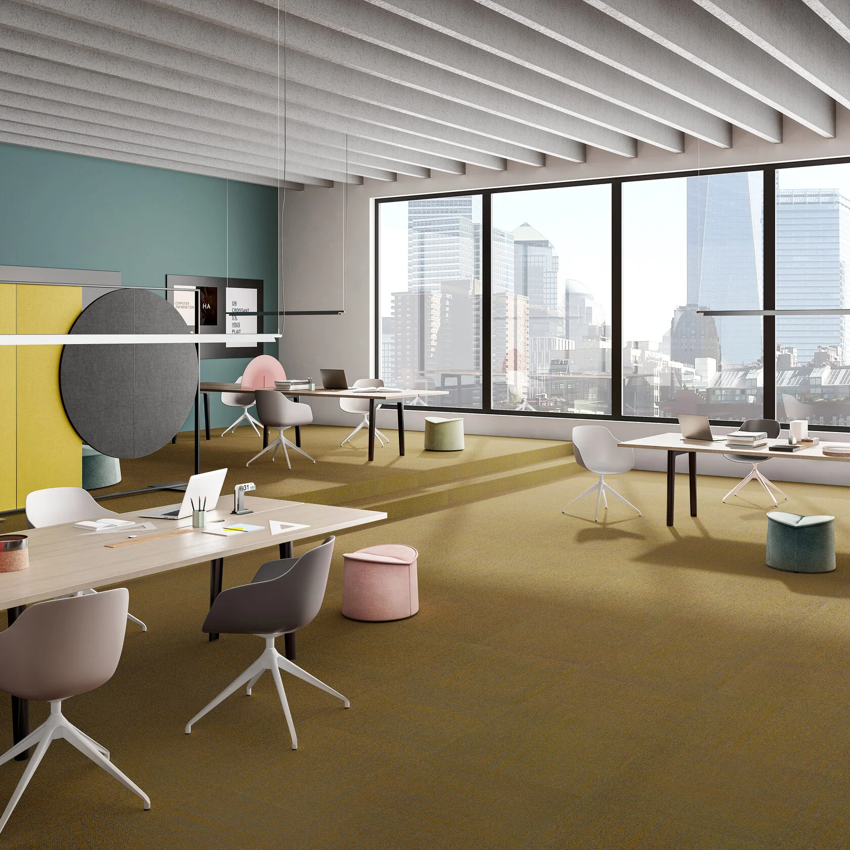 Ковровая плитка Marvel Tile 97 (500*500*6 мм) — купить в Нефтеюганске