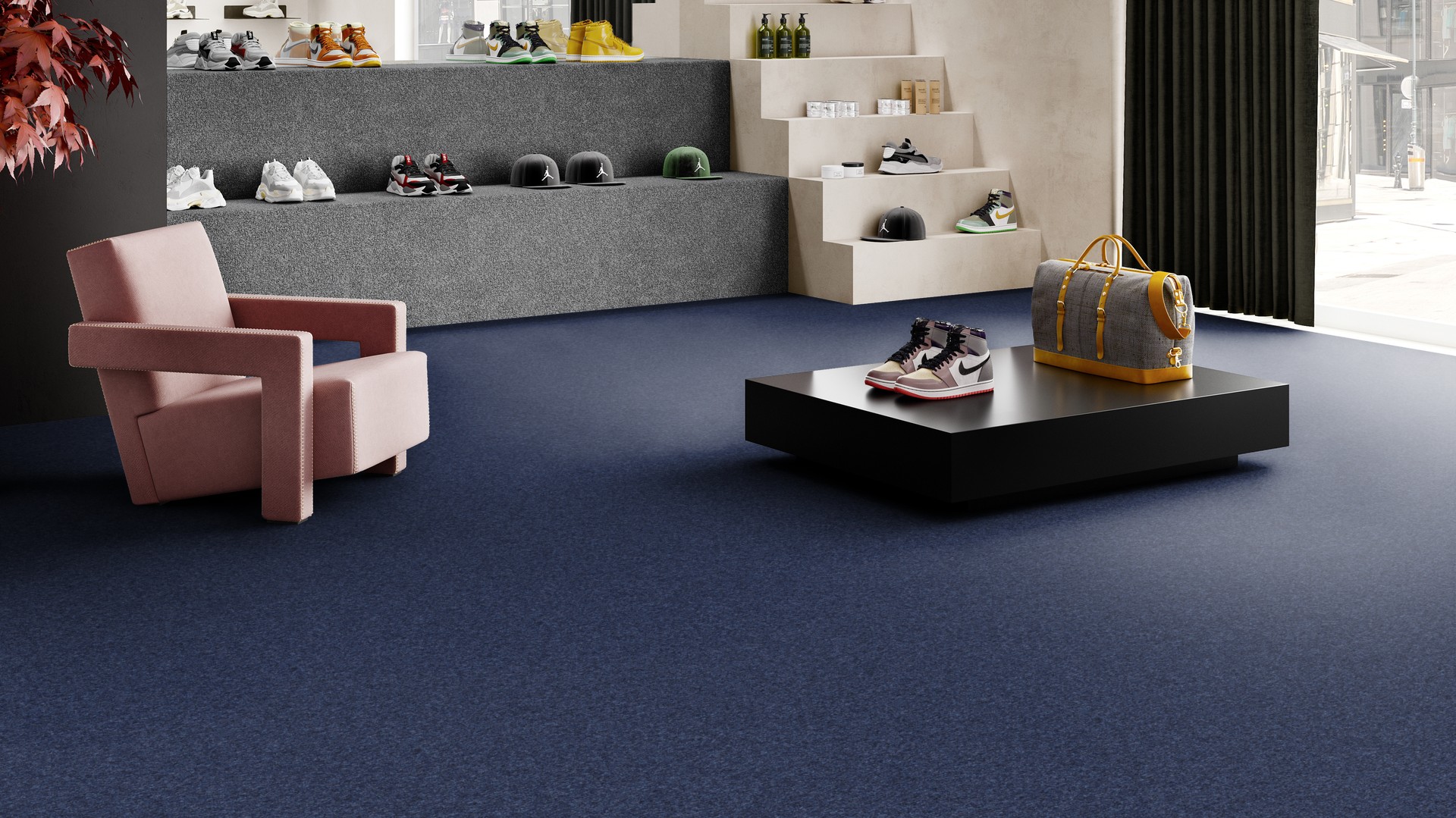 Ковровая плитка Medusa Tile 77 (500*500*5 мм) — купить в Нефтеюганске