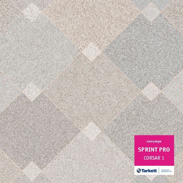 Линолеум полукоммерческий "Tarkett" Sprint Pro Corsar 1 (3,5м) — купить в Нефтеюганске