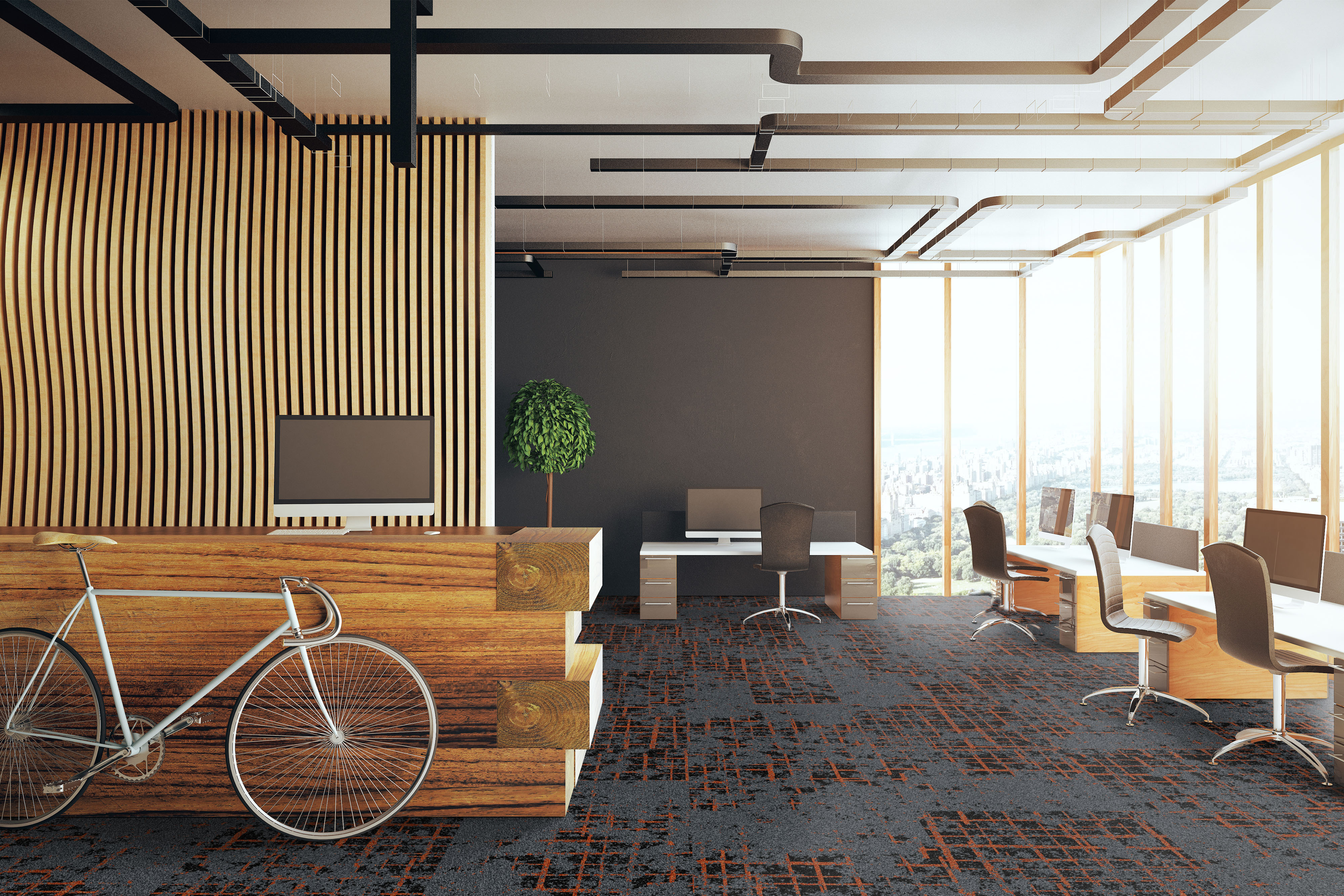 Ковровая плитка Macro Tile 91 (500*500*5 мм) — купить в Нефтеюганске