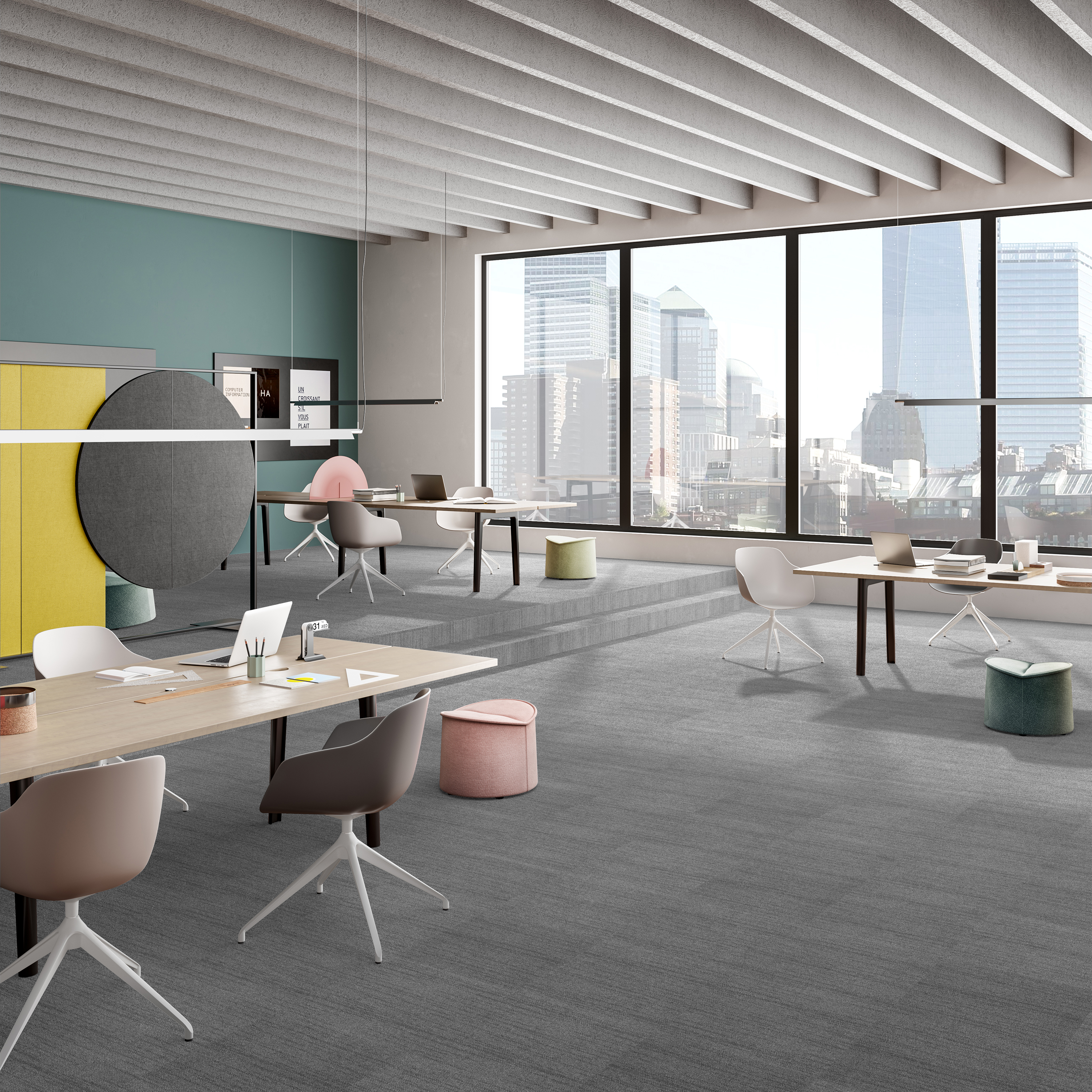 Ковровая плитка Marvel Tile 97 (500*500*6 мм) — купить в Нефтеюганске