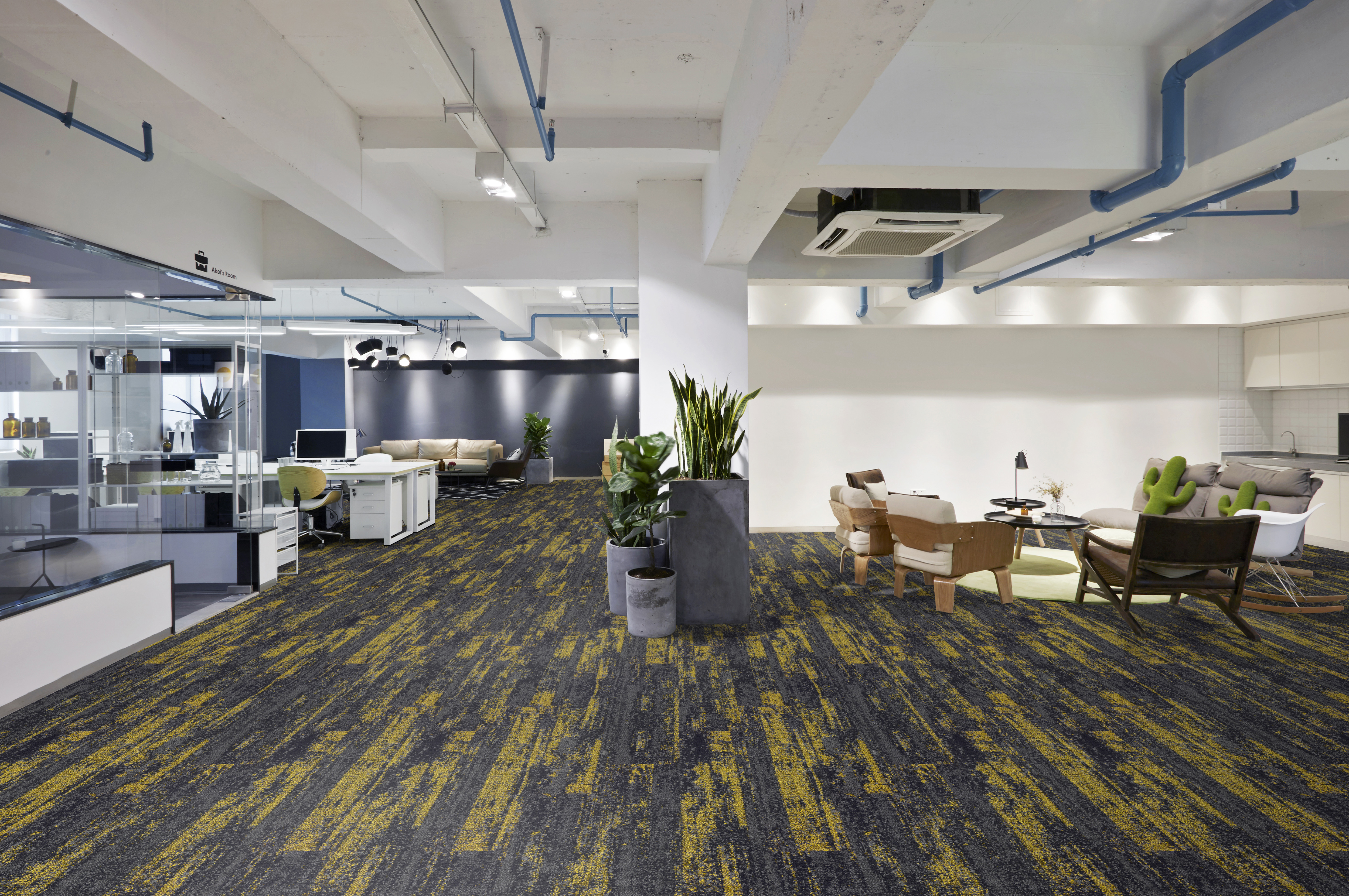 Ковровая плитка Marathon Tile 95 (1000*250*5 мм) — купить в Нефтеюганске