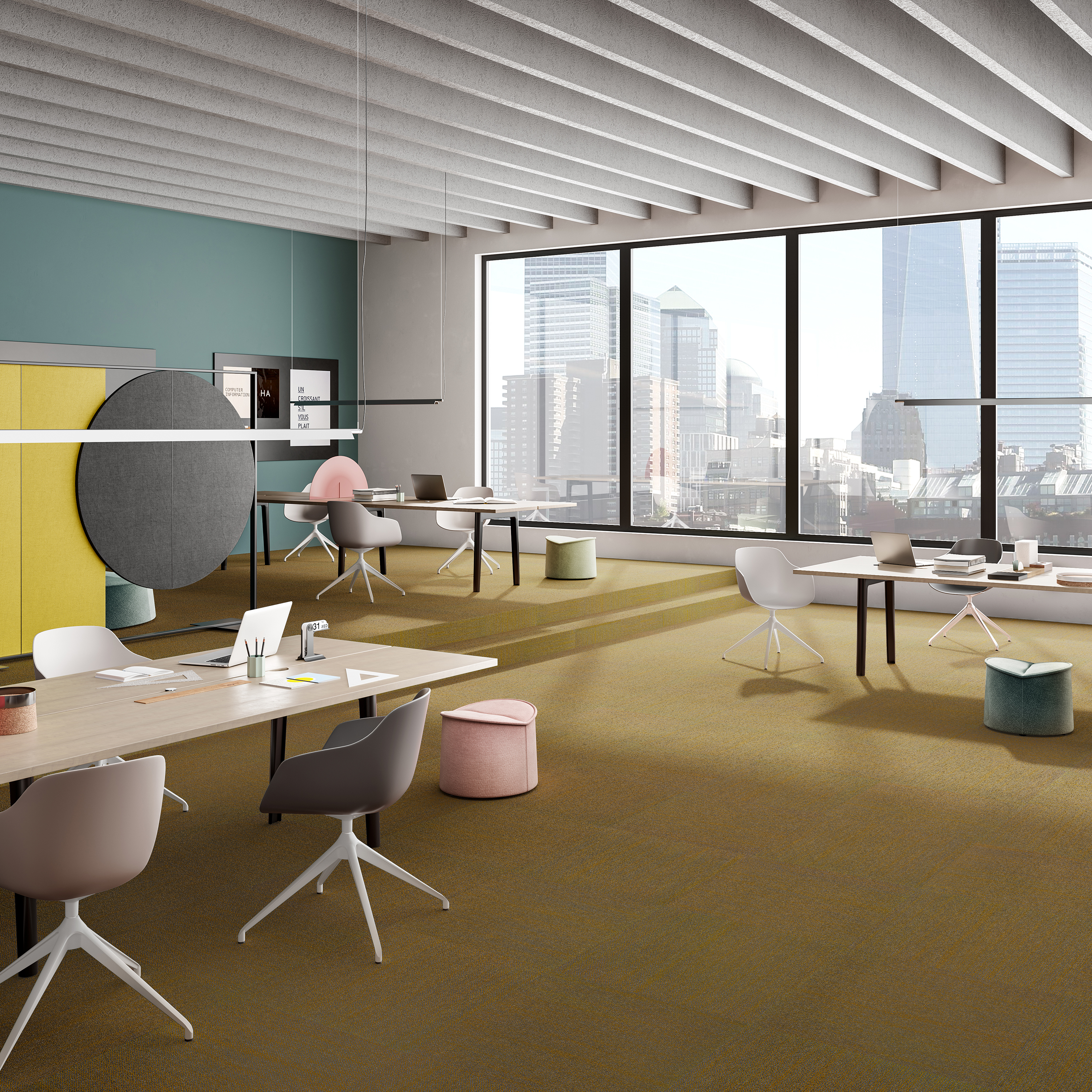 Ковровая плитка Marvel Tile 29 (500*500*6 мм) — купить в Нефтеюганске