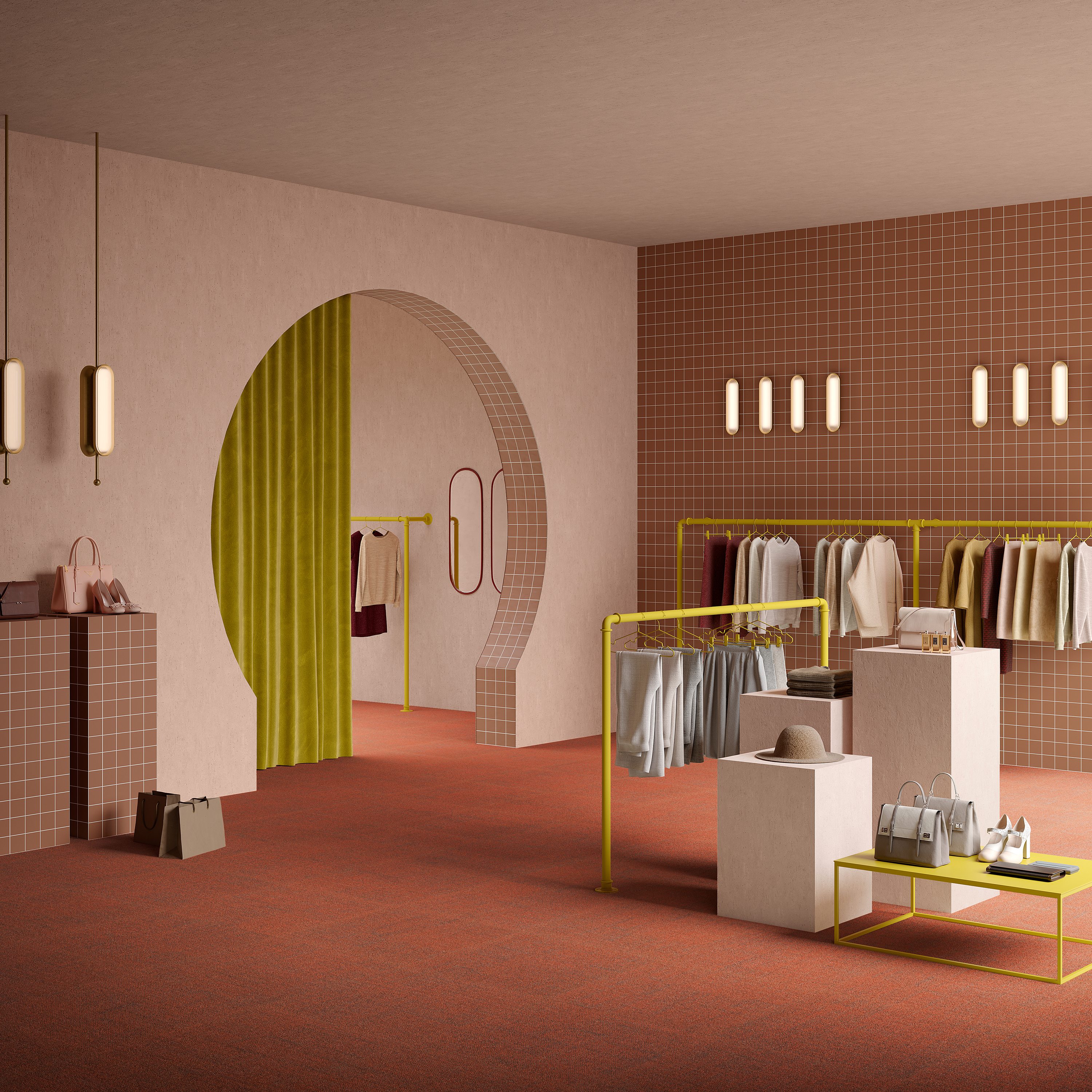 Ковровая плитка Mantra Tile 89 (500*500*6 мм) — купить в Нефтеюганске