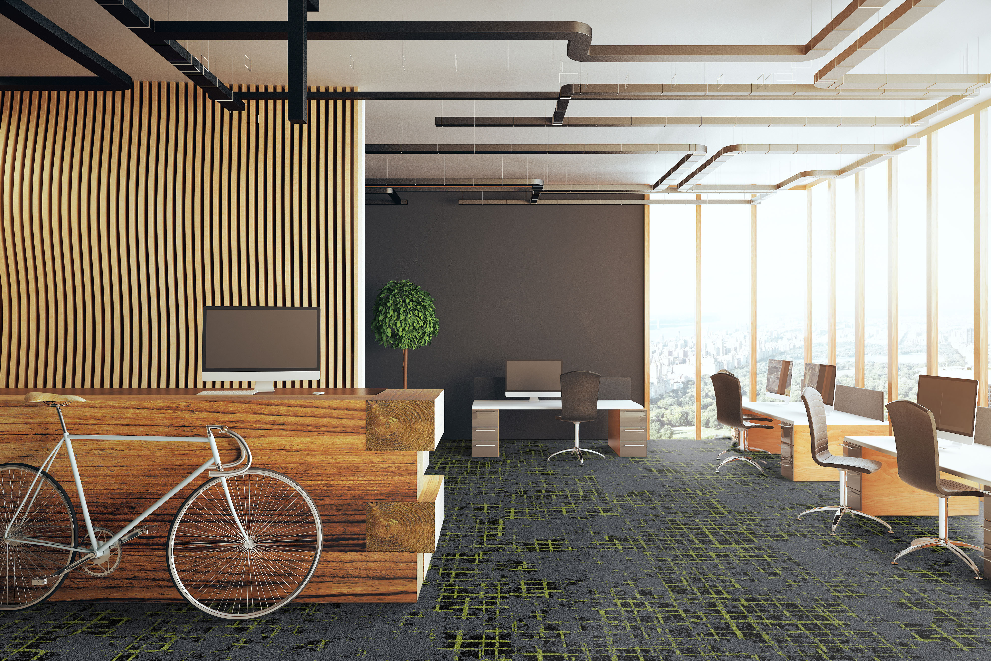 Ковровая плитка Macro Tile 92 (500*500*5 мм) — купить в Нефтеюганске