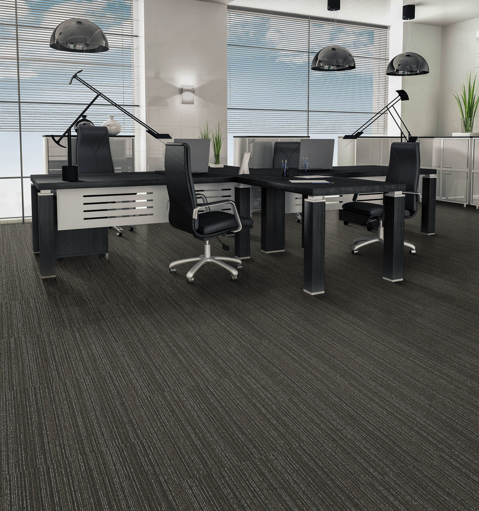 Ковровая плитка Metro Tile 20 (250*1000*5 мм) — купить в Нефтеюганске