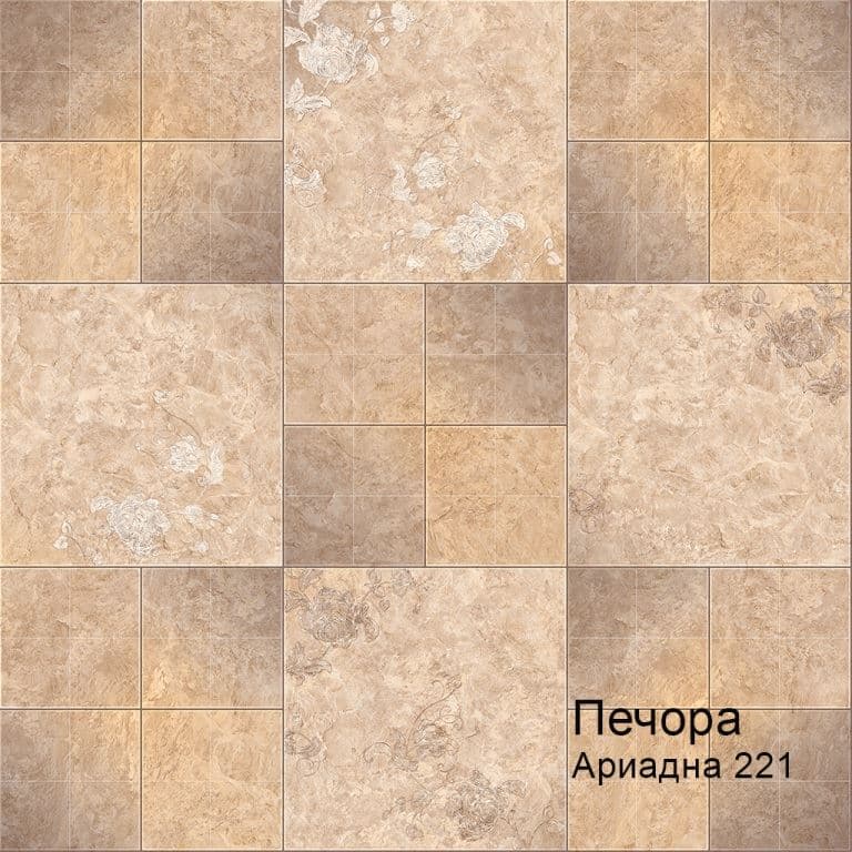 Линолеум бытовой "Комитекс" Печора Ариадна 221 (3м) — купить в Нефтеюганске