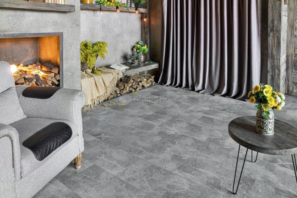 Виниловая плитка "Alpine Floor" Light Stone Ваймеа (608*303*2,5 мм) — купить в Нефтеюганске