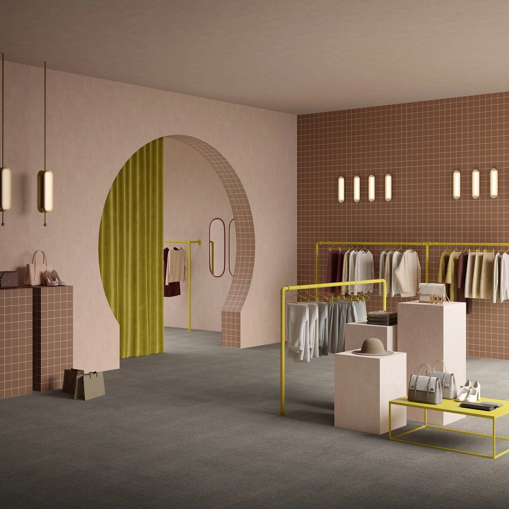 Ковровая плитка Mantra Tile 29 (500*500*6 мм) — купить в Нефтеюганске