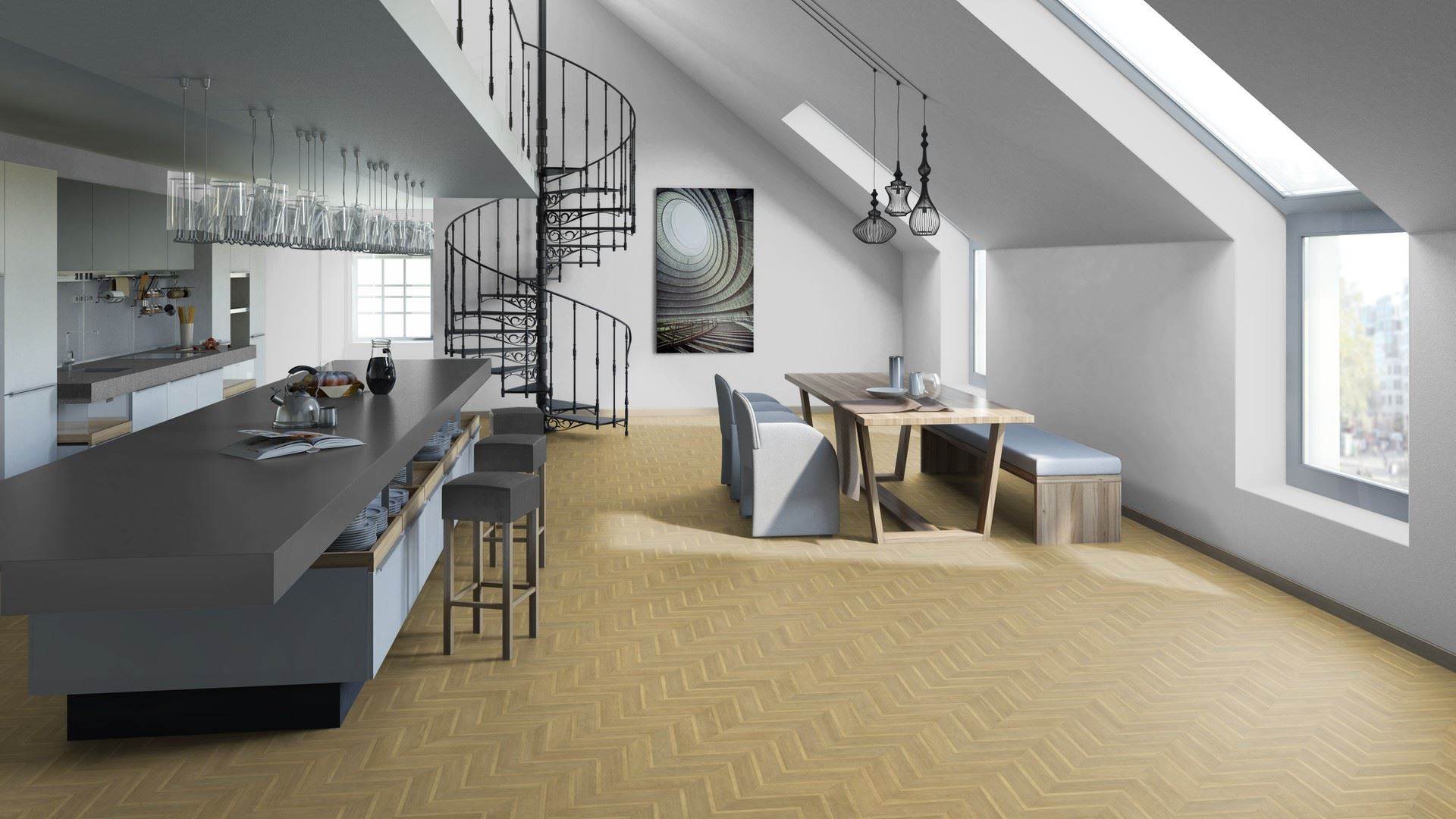 Линолеум полукоммерческий "Tarkett" Idylle Nova Cascad 2 (3,5м) — купить в Нефтеюганске