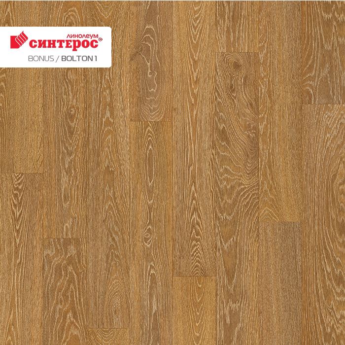 Линолеум усиленный бытовой "Синтерос" Bonus Bolton 1 (4м) — купить в Нефтеюганске
