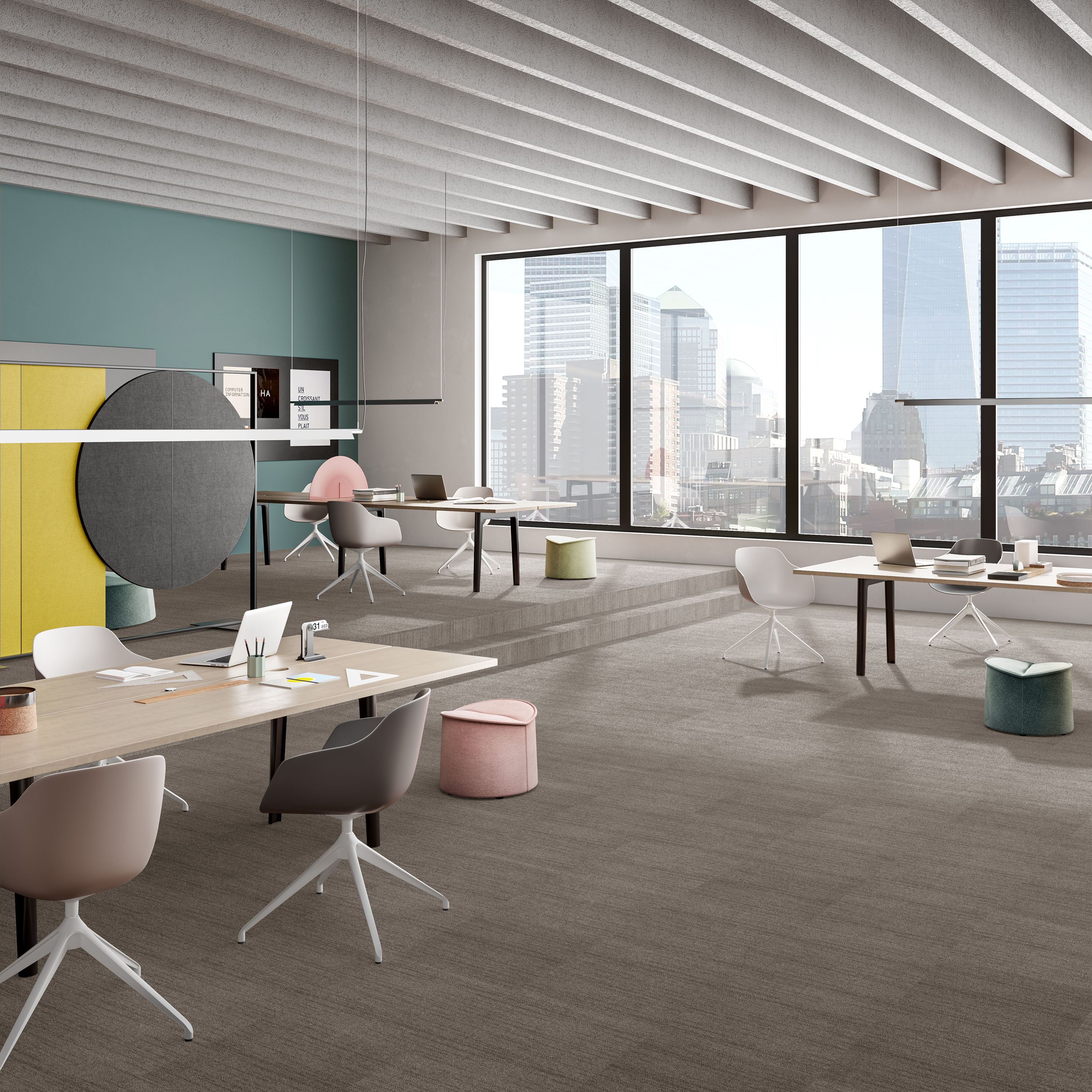 Ковровая плитка Marvel Tile 94 (500*500*6 мм) — купить в Нефтеюганске