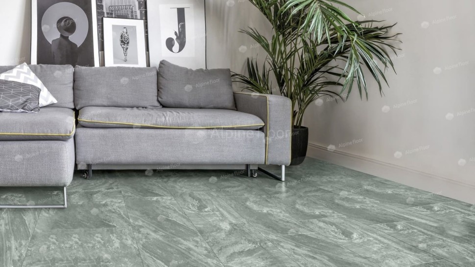 Виниловая плитка "Alpine Floor" Light Stone Хэмпшир (608*303*2,5 мм) — купить в Нефтеюганске