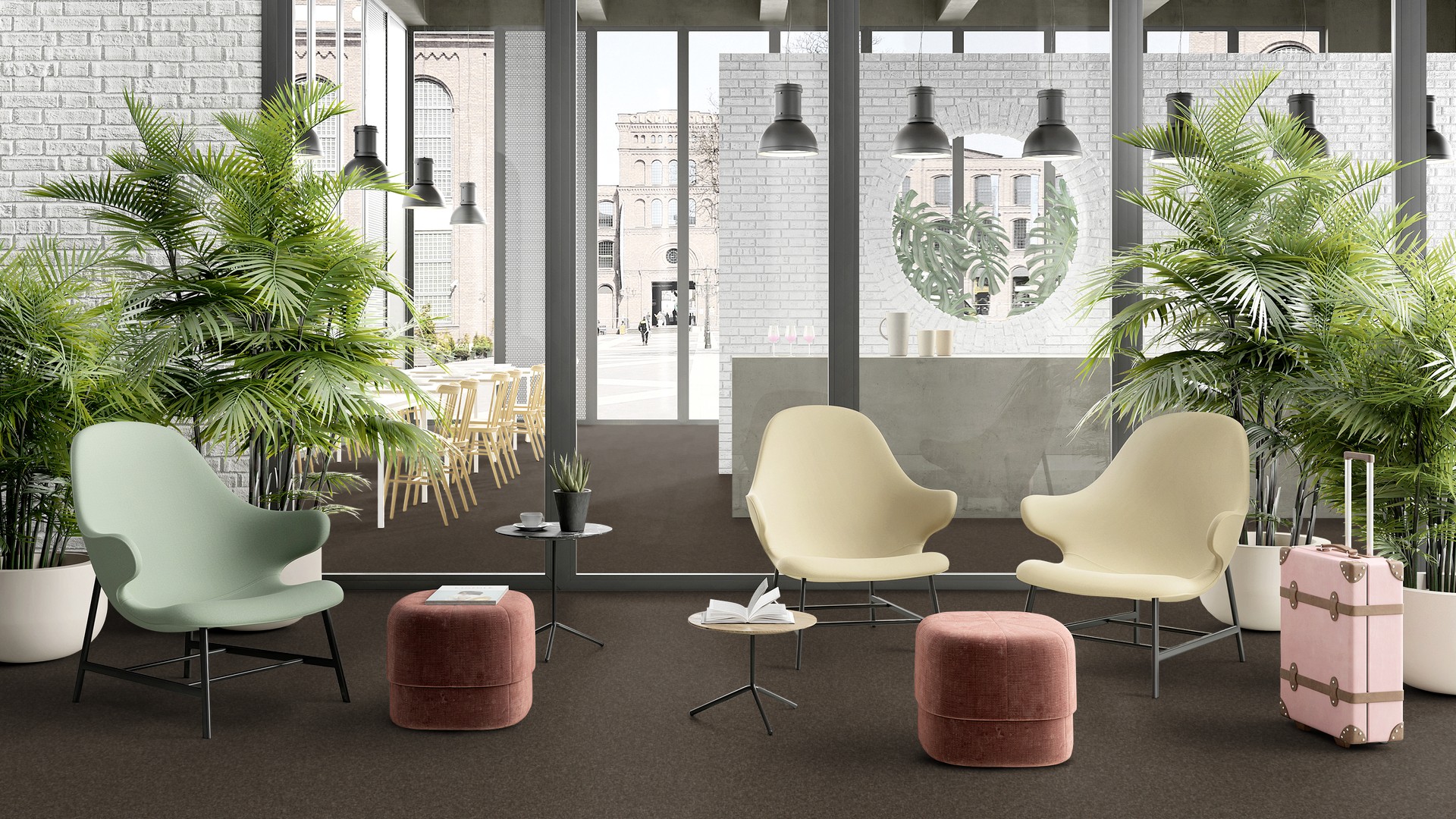 Ковровая плитка Medusa Tile 43 (500*500*5 мм) — купить в Нефтеюганске